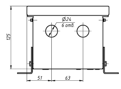 Водяной конвектор отопления встроенный в пол Eva КВ 125 165